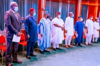 President Buhari charges newly appointed Ministers on diligent service, re-assigns 4 others