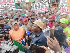 ASUU: NLC solidarity protest begins with Lagos end saying FG has failed, to commence 3-day warning strike Thursday