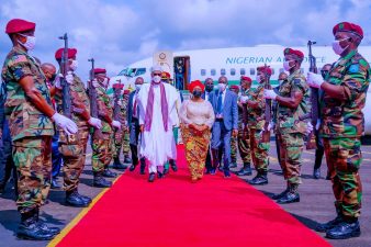 PHOTO NEWS: Nigeria’s President Muhammadu Buhari participates in Liberia’s 175th Independence Anniversary in Monrovia July 26, 2022