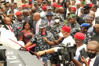 IGP commissions vehicles, assures of better security, as Imo govt donates APCs, weapons to security agencies in state