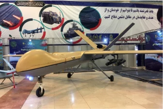 Citing Russian officials being trained in Iran on drones, US warns of sanctions