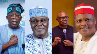 FINAL LIST: INEC names Tinubu, Atiku, Obi, Kwankwaso, 14 others as Presidential Candidates for 2023 election