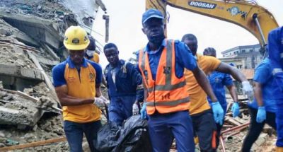 BUILDING COLLAPSE: Lagos orders arrest of developer, others