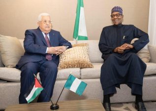 President Buhari meets Palestine’s President Abbas in New York