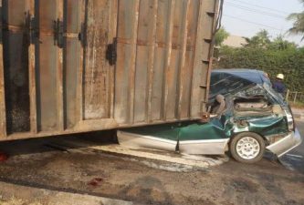 LAGOS: One dead, others injured in container accident