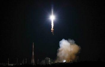 Soyuz-2.1b launches Gonets-M satellites, first Sfera module from Vostochny spaceport