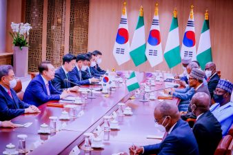 President Buhari calls for increased Korean investment in Nigeria