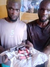 Police arrests two men for illegal possession of firearm in Lagos