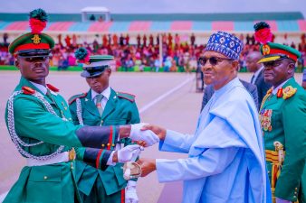 NDA: Buhari commissions new cadets, lists ‘unprecedented’ military acquisitions in 7 years