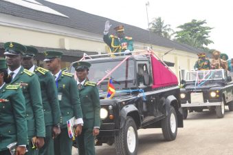 PHOTO NEWS: Nigerian Army Ordnance Corps Pulling-Out-Parade for 11 retired Generals