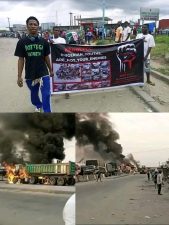 Delta CP-led team storms Ughelli North as “EndEFCC” protests turn violent