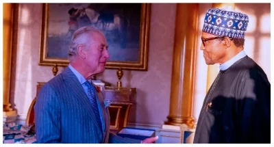 President Buhari meets King Charles III in London