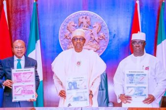 Buhari launches new N1000, N500, N200 notes, explains why he approved redesign of Naira