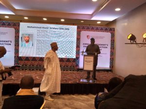 Munir Ja’afaru, 8 others conferred with Fellows Society for Corporate Governance Nigeria