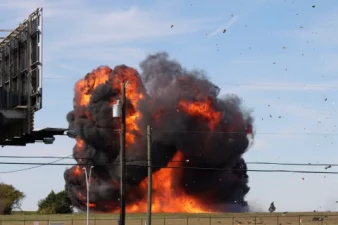 Six dead after World War Two planes collide at Dallas airshow