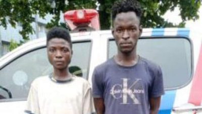 2 suspected armed robbers arrested by police  in Lagos