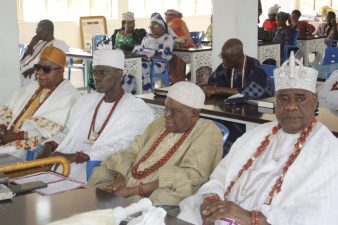 Osolo of Isolo, Oba Adewole, joins other monarchs as FECTRON holds 2022 thanksgiving
