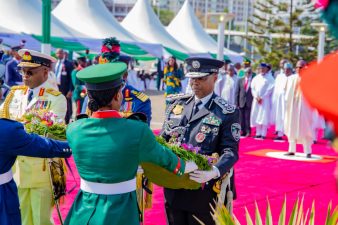 IGP joins President, Service Chiefs to lay wreaths at 2023 Armed Forces remembrance day celebration 