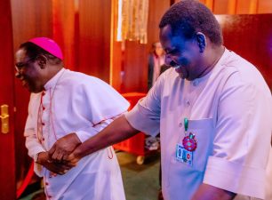 ‘What’s Bishop Kukah cooking again?’ Buhari’s Media Adviser, Femi Adesina, asks in new post