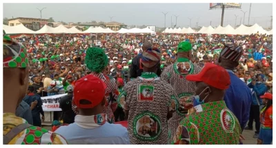 Don’t handover affairs of sick Nigeria to mentally unfit president, Obi says at Osogbo rally