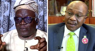 Emefiele hasn’t returned to Nigeria, DSS doesn’t need court order to arrest him – Falana