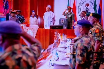 #nIGERIADECIDEs: Buhari presides over National Security Council meeting