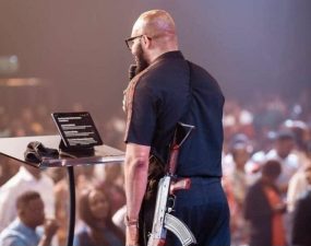 NIGERIA: Days of impunity up as police arrests Church pastor with AK-47 on pulpit