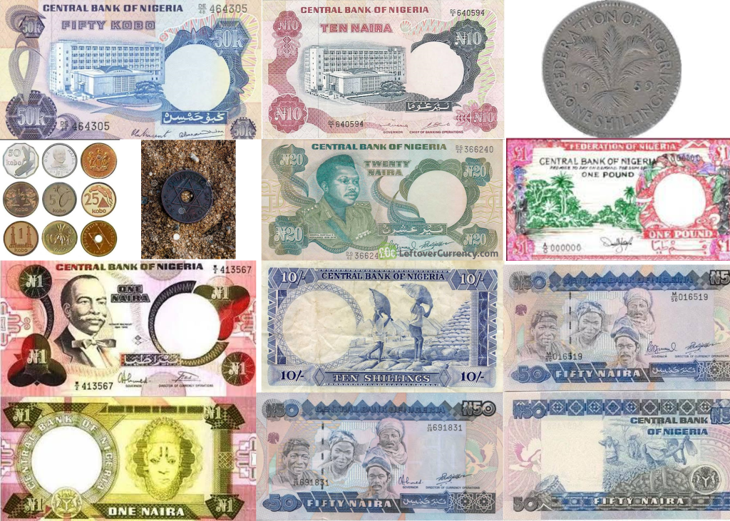 History Of Nigerian Currency And Value In US Dollar From 1972 