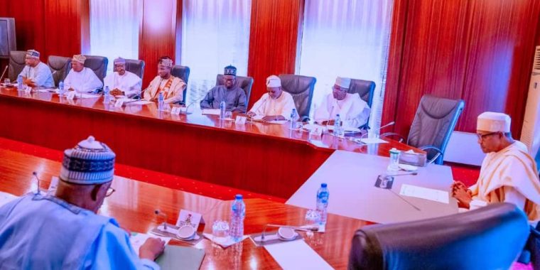 PHOTO NEWS: President Buhari receives Lagos State Muslim Community in audience at Villa March 22, 2022