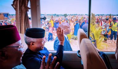 Osinbajo receives accolades in Nasarawa, as VP lays foundation for W’Africa’s first solar cell factory