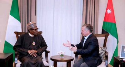 Nigeria’s Buhari, King Abdullah of Jordan speak on phone over global issues