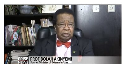 Indictment of Trump tells Presidents must now be careful about their conducts – Bolaji Akinyemi