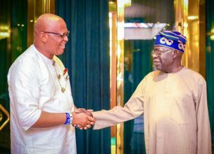 PATRIOTISM: PDP’s Gov Umo Eno promises to work with APC’s President Tinubu for benefits of state
