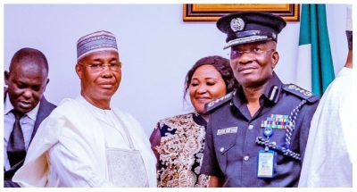 Ex-IGP Baba says ‘Life is a stage’, as new IGP Egbetokun is decorated