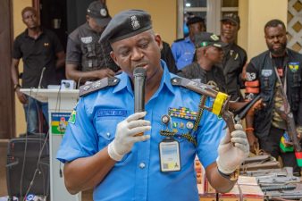 Police arrests 1,412 suspects, recovers 350 arms, 4,055 ammunition, in 2 months