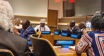 Atayero echoes Ooni’s Sustainable Development Goals message at UN Headquarters