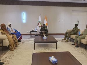Khalifah Sanusi II meets Niger’s Military Head of State