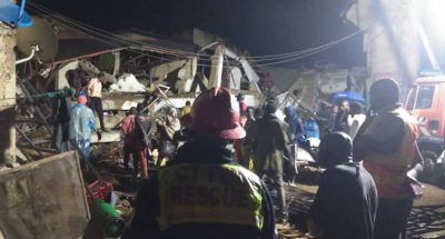 NIGERIA: 37 rescued, many feared trapped as building collapses in capital city, Abuja