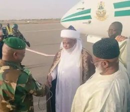 ECOWAS delegation of Gen Abubakar, Sultan of Sokoto back in Niger, meets sitting, ousted Leaders