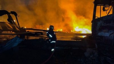 Russian drones destroy Ukrainian oil depot – MOD