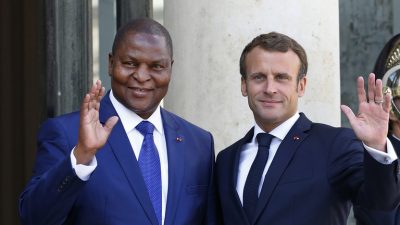Ties with Russia ‘not your business,’ African state’s president tells Macron