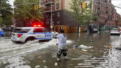 New York City declares state of emergency over severe floods