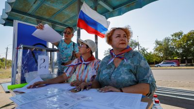 UKRAINE WAR: Russia holds elections in Donetsk, Luhansk, Kherson, Zaporizhzhia regions