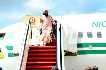 Tinubu returns to Abuja after New York, Paris outings