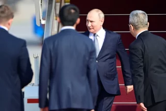 Russia’s Vladimir Putin visits ‘dear friend’ Xi Jinping in China