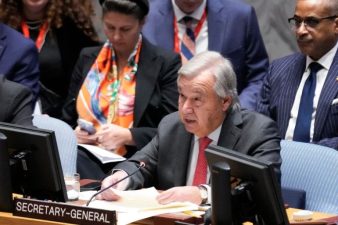 UN chief says ‘clear violations of international humanitarian law’ in Gaza