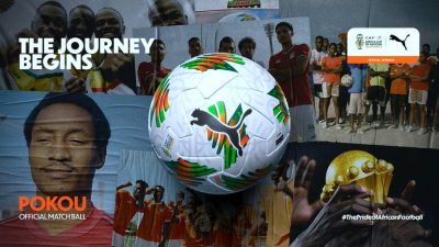 CAF, PUMA unveil Pokou, official football for Africa nations cup in Cote D’Ivoire