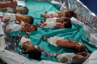 31 prematurely born babies evacuated to southern Gaza hospital, as 6 journalists, media workers killed overnight