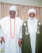 Alara of Ilara Kingdom, Lagos salutes Sultan of Sokoto on clocking 17 years on the throne