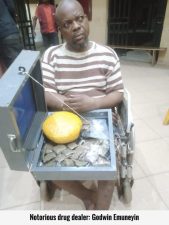 Man, in wheelchair, arrested selling illicit drugs